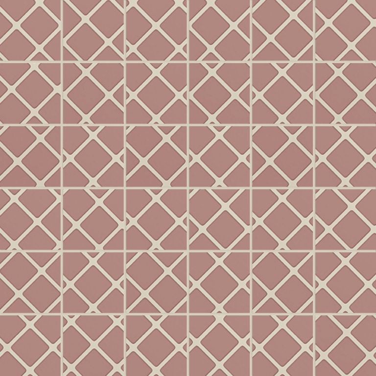 VECTORA - 2X2/12X12, PINK, GLOSSY