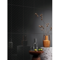 VECTORA - 12X24, BLACK, GLOSSY