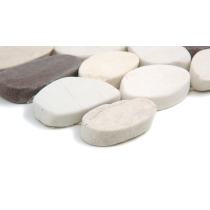 VENETIAN PEBBLES - 2X2/12X12, GELATO FLAT, SATIN