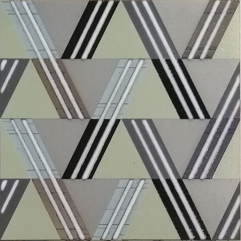 Vero - 8X8 Zag, Cool, Satin