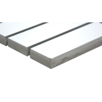 VISCONDE - 1X3/12X12, SILVER, MATTE