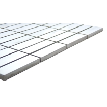 VISCONDE - 1X3/12X12, SILVER, MATTE