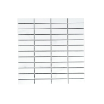 VISCONDE - 1X3/12X12, SILVER, MATTE