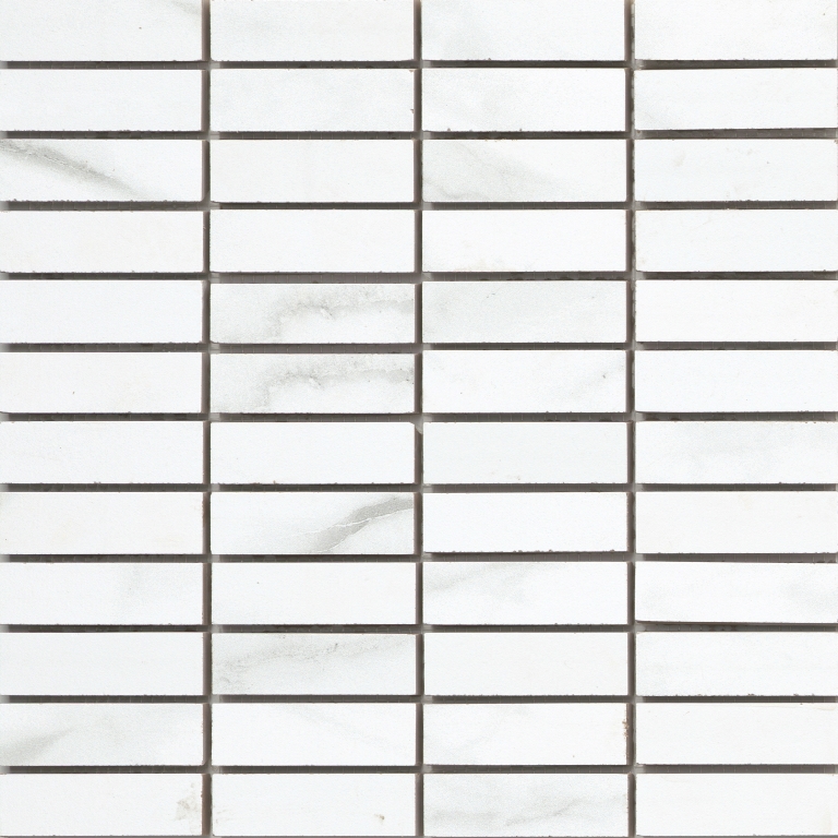 VISCONDE - 1X3/12X12, SILVER, MATTE