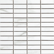 VISCONDE - 1X3/12X12, SILVER, MATTE