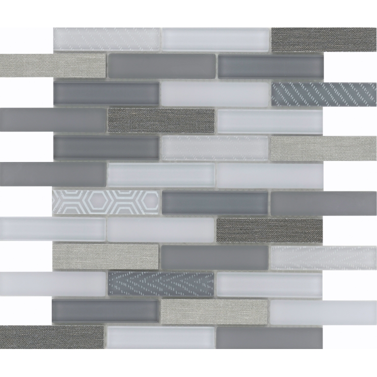 VOLARE - 0.91X3.86/12X12, NEBBIA, GLOSSY/MATTE