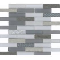 VOLARE - 0.91X3.86/12X12, NEBBIA, GLOSSY/MATTE