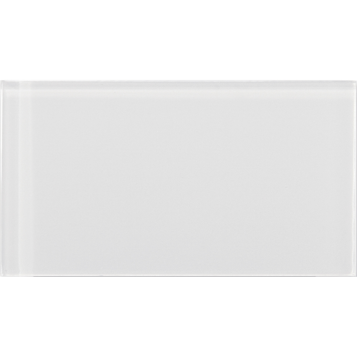 Lucente Gloss Amber 3x6 glass backsplash tile with glossy finish
