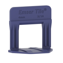 EMSER E-LEVEL CLIP 3/16" 4MM 2000 PIECES