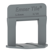 EMSER E-LEVEL CLIP 1/16" 1.5MM 2000 PIECES