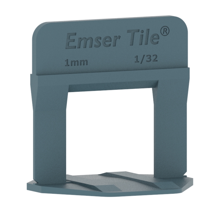 EMSER E-LEVEL CLIP 1/32" 1MM 2000 PIECES