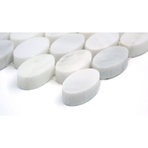 MARBLE - 0.625X1.18/12X12, WINTER FROST WINTER FROST, POLISHED