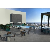 MIZU - 3.86X3.86/8X16, BLUE, GLOSSY