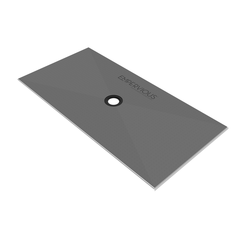 EMPERVIOUS 36" X 72" SHOWER PAN W/DRAIN